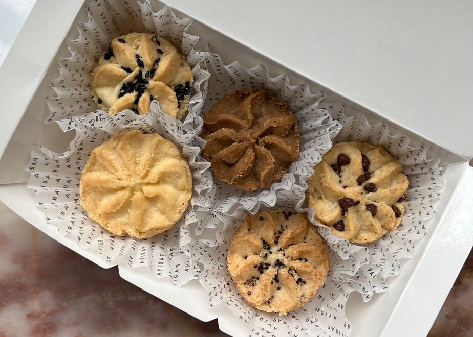 5 PIECE COOKIE BOX (全5種類5個入り) | PARIYA DELICATE