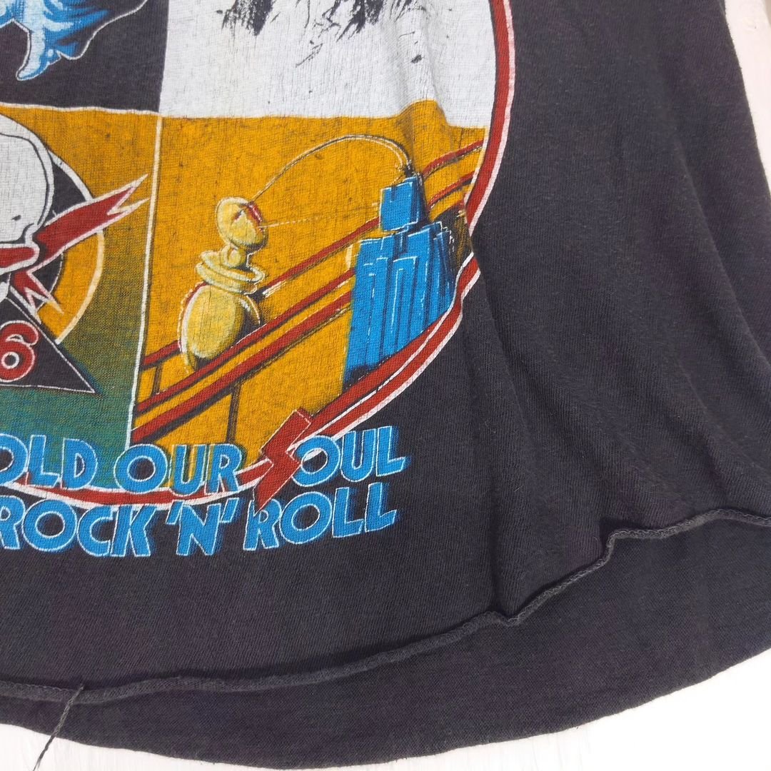 BlackSabbath × Blue Oyster Cult 80s コットンポリ ツアーT