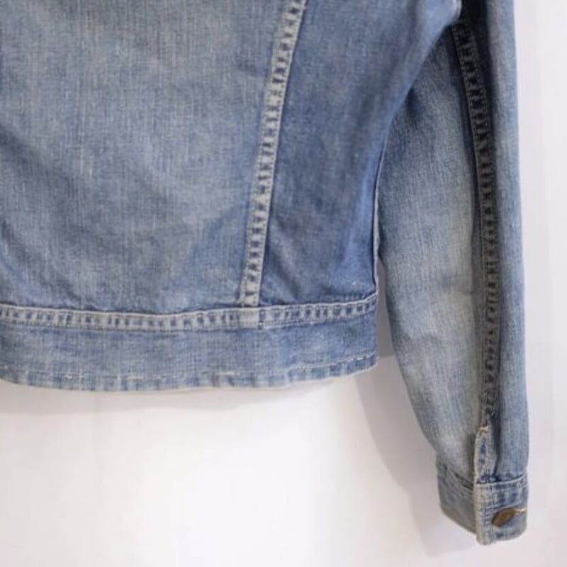 スペシャル　40s Lee デニムジャケット　皮パッチ付き Lee 40s 101JY with red label デニムジャケット ボーイズユース