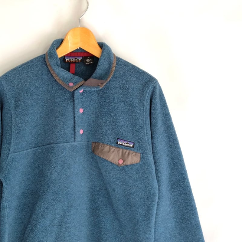 レア★90's patagonia シンチラ　スナップT フリース　ヴィンテージ 90s パタゴニア スナップT シンチラ フリースジャケット 深緑