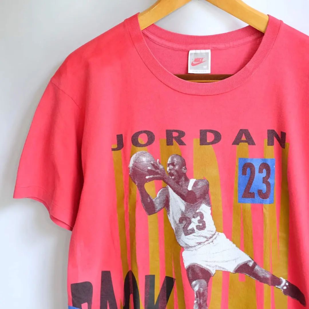 Nike 80～90s マイケルジョーダンプリントコットンTシャツ Made In