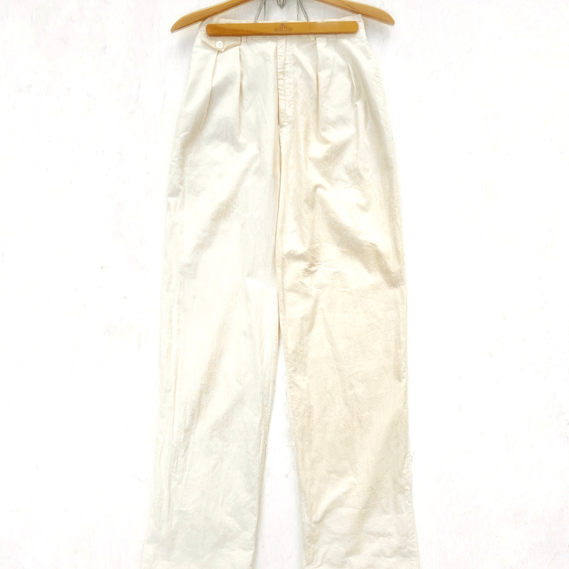 RALPHLAUREN 90s コットン シアサッカー タックトラウザー | IMPERIAL