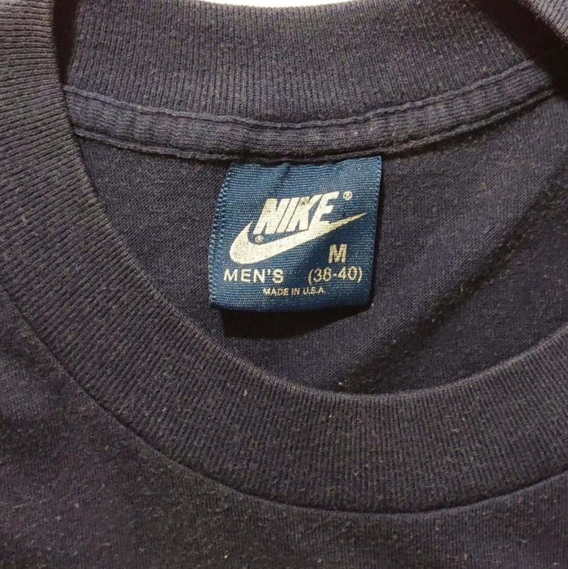 Nike 80s コットンポリ ATHLETIC DEPT Tシャツ MADE IN USA