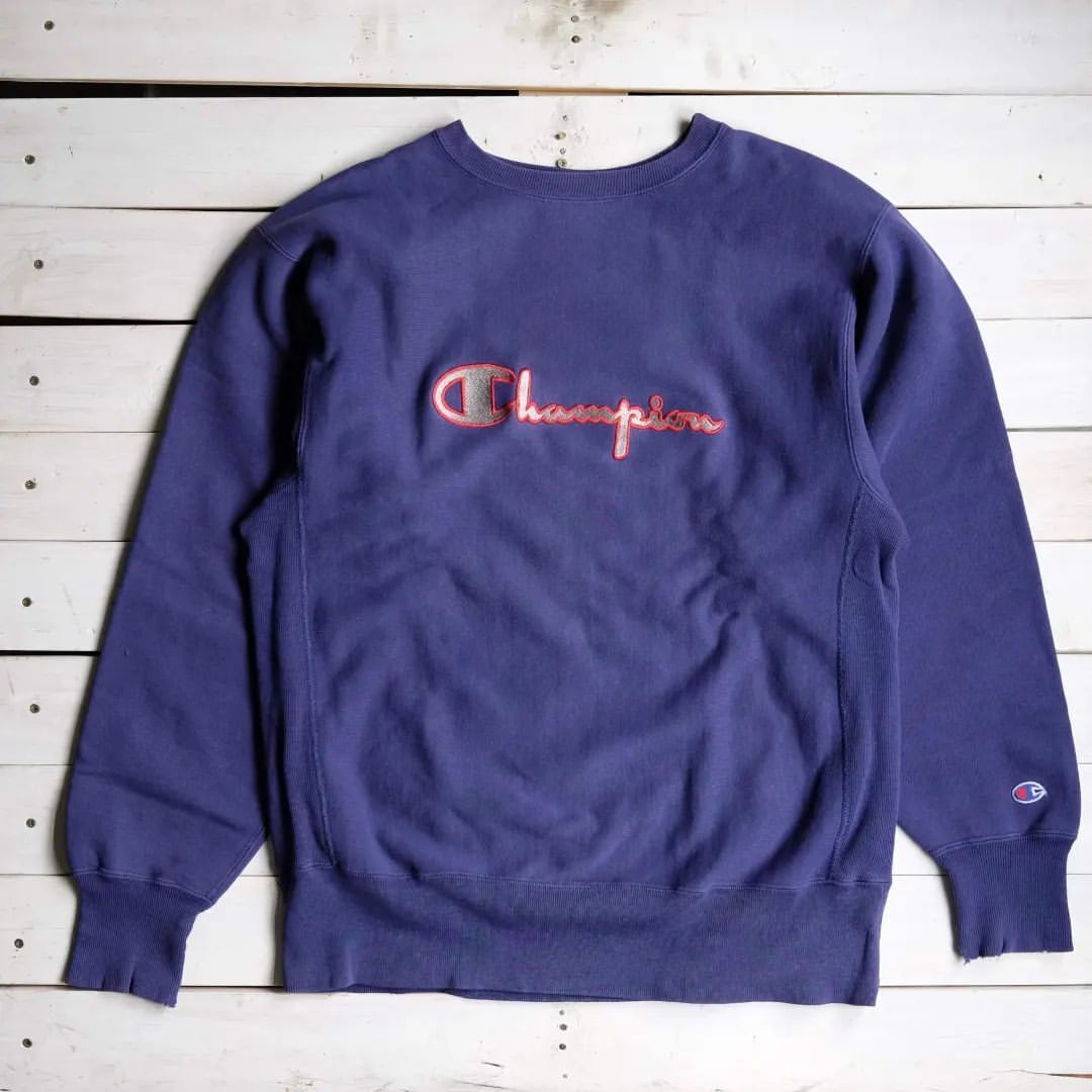 希少 90s Champion リバースウィーブ とてつもなく PCOM スウェット 