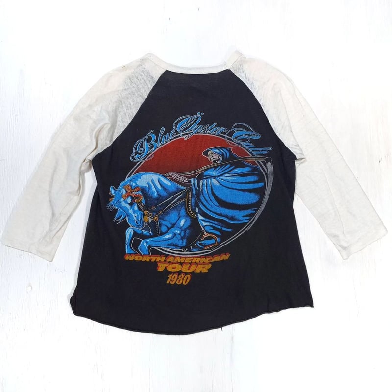 Bo Diddley レアグルーヴ　ブルース　FUNK　サバービア BlackSabbath × Blue Oyster Cult 80s コットンポリ ツアーT