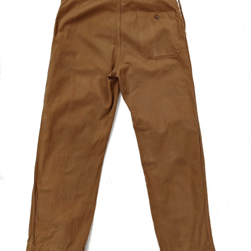 希少size 60s70s ユーロヴィンテージ　コットンワークパンツ 希少size 60s70s ユーロヴィンテージ コットンワークパンツ