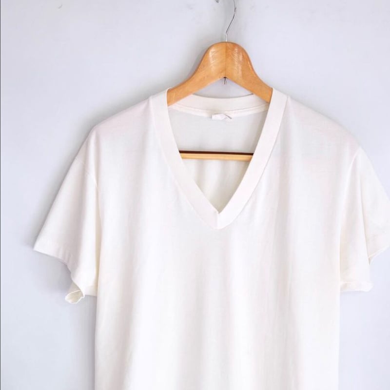 Sears 70sポリコットン VネックTシャツ MADE IN USA | IMPERIAL Sears 70sポリコットン VネックTシャツ MADE IN USA | IMPERIAL