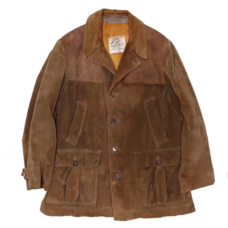 50〜60s コーデュロイ ノーフォークジャケット MADE IN ENGLAND | IMP