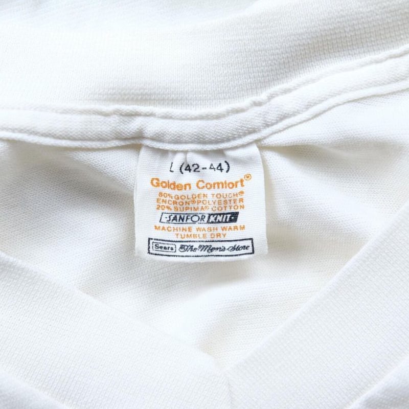 Sears 70sポリコットン VネックTシャツ MADE IN USA | IMPERIAL Sears 70sポリコットン VネックTシャツ MADE IN USA | IMPERIAL