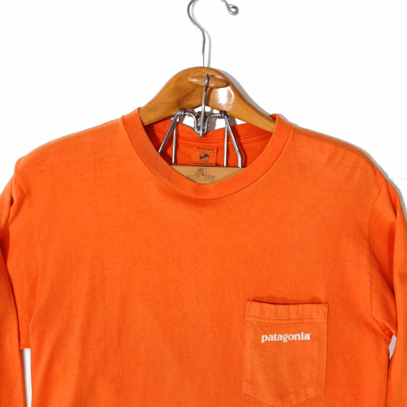 Patagonia 90〜00s Beneficial T's コットンL/S Tシャツ MA