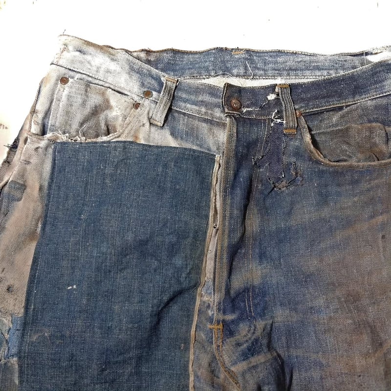 40s ドーナツボタンデニムパンツ MADE IN USA | IMPERIAL