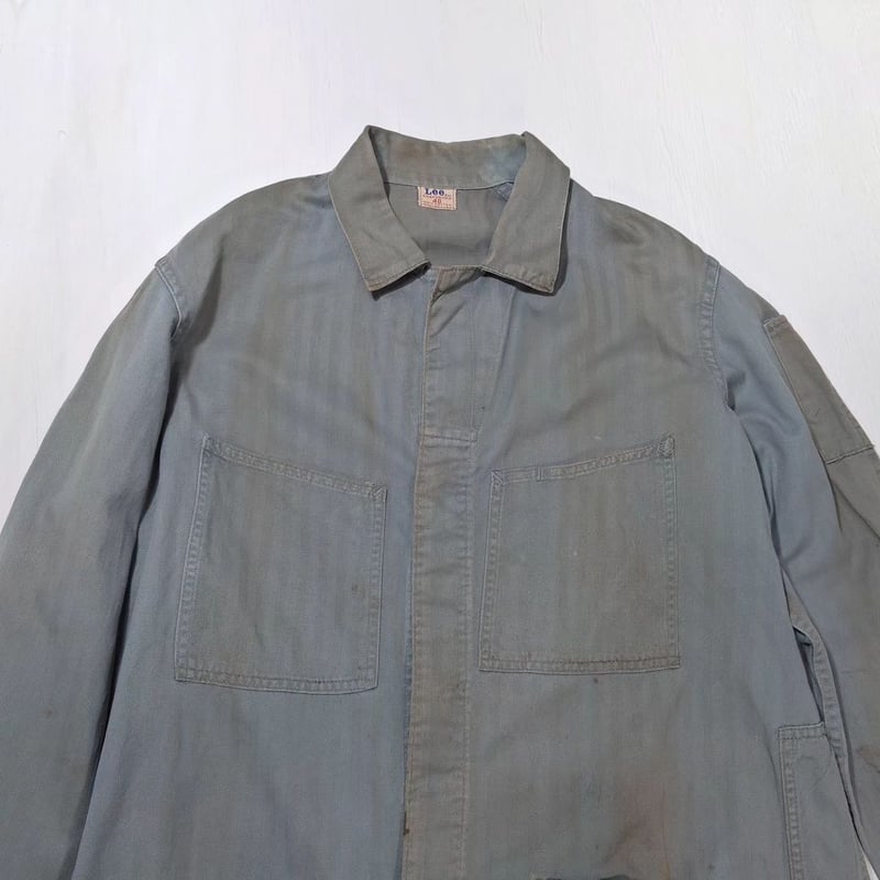 Lee 60〜70s コットンヘリンボーンサービスコート MADE IN USA
