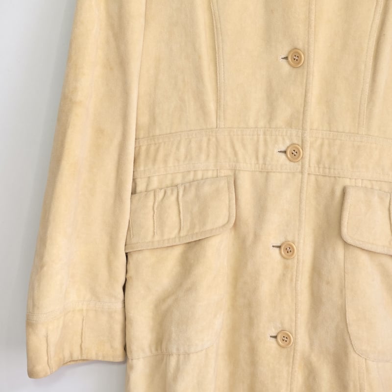 miumiu 90s コットンベロアコート MADE IN ITALY | IMPERIAL miumiu 90s コットンベロアコート MADE IN ITALY | IMPERIAL