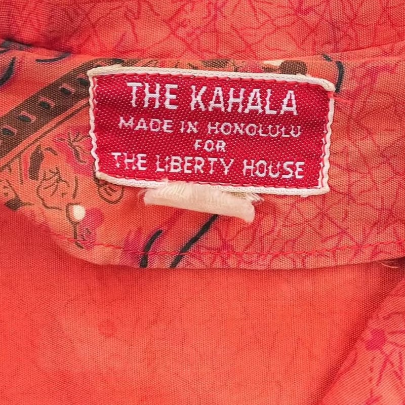 THE KAHALA 50s コットンプルオーバー アロハシャツ MADE IN HONOLU