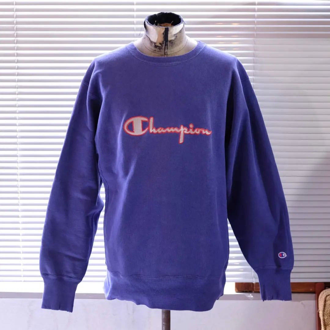 Champion 90sコットンポリリバースウィーブスウェット Made In