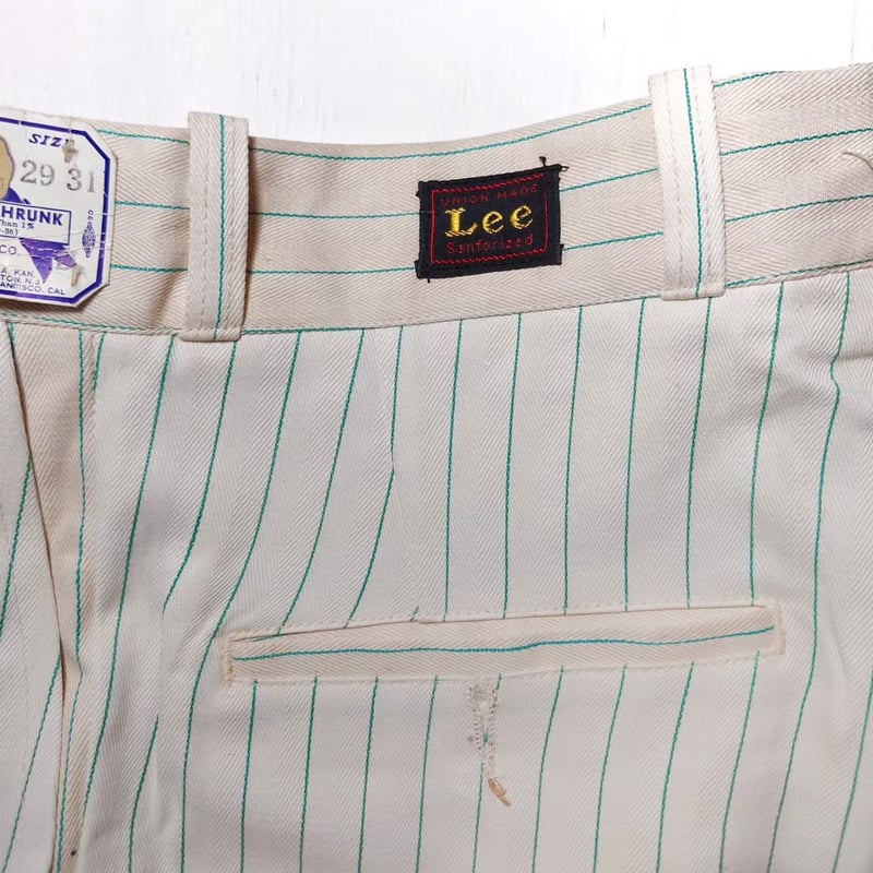 40s Standard Overall コカコーラストライプ ワークパンツ fit=scale-down,w=1200