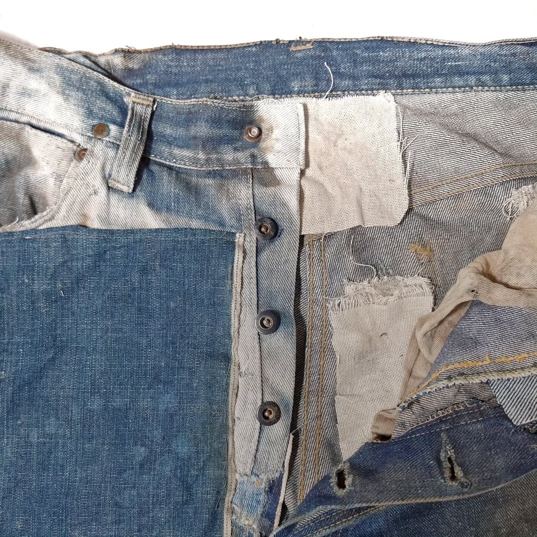40s ドーナツボタンデニムパンツ MADE IN USA | IMPERIAL