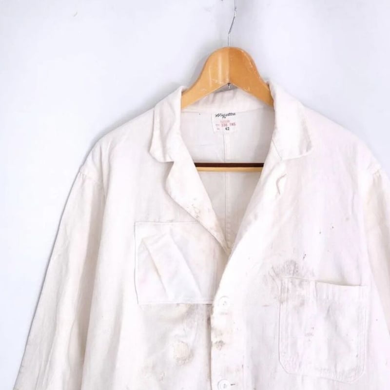 Angelica 50～60sコットンツイルショップコートMADE IN USA