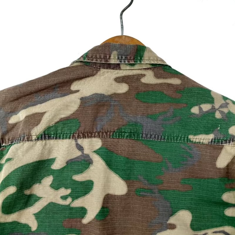 アメリカ軍 USMC 70s RDFブラウンリーフ コットンリップストップ