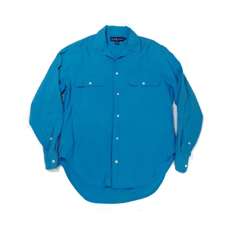 Polo by Ralph Lauren 80〜90s コットンオープンカラーシャツ MADE