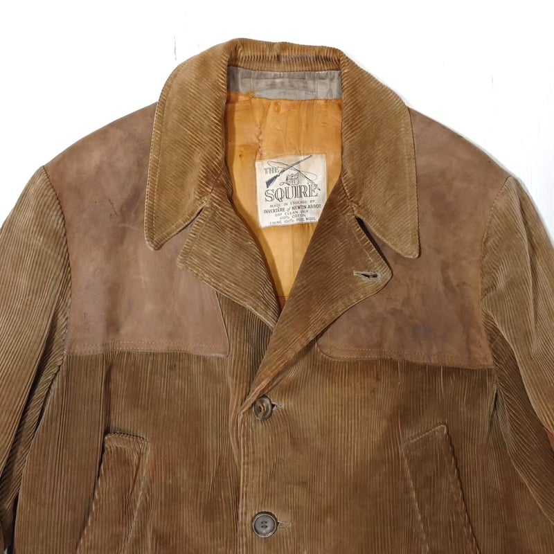 50〜60s コーデュロイ ノーフォークジャケット MADE IN ENGLAND | IMP