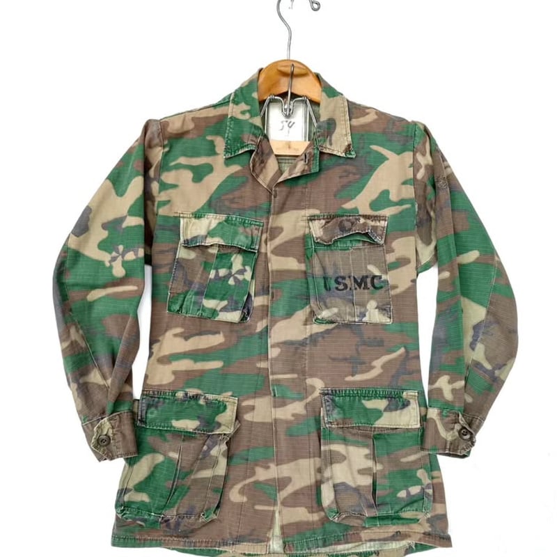 アメリカ軍 USMC 70s RDFブラウンリーフ コットンリップストップ