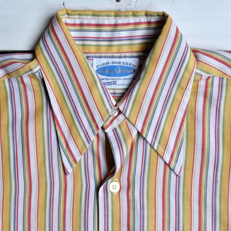 National 70s ポリコットンL/Sシャツ Made In USA | IMPERIAL
