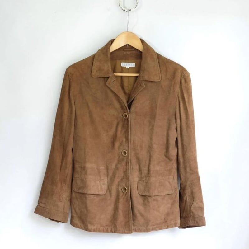 BARNEYS NEW YORK 90sラムレザーヌバック ジャケット MADE IN ITA BARNEYS NEW YORK 90sラムレザーヌバック ジャケット MADE IN ITA