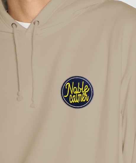 Noblecalmer Patch LOGO Hoodie