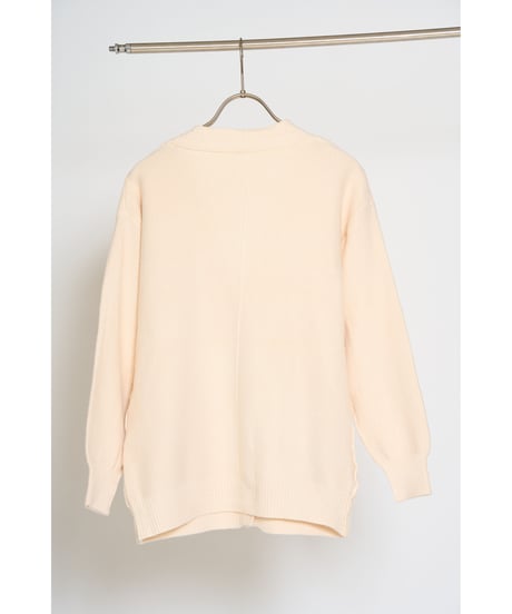 Noblecalmer Patch LOGO Cardigan