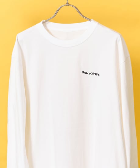 Noblecalmer Casual LOGO Long T-Shirt