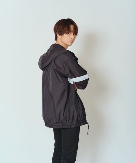Noblecalmer LOGONYLON WINDBREAKER