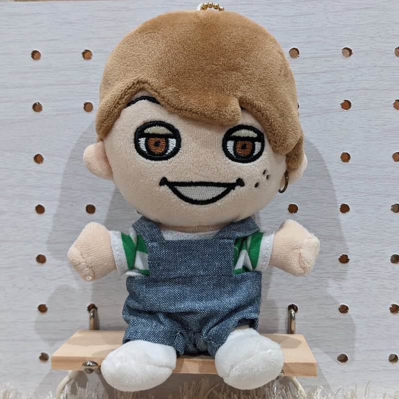 ちびぬい】サロペット（デニム地・淡い色） | ぬいふく工房 