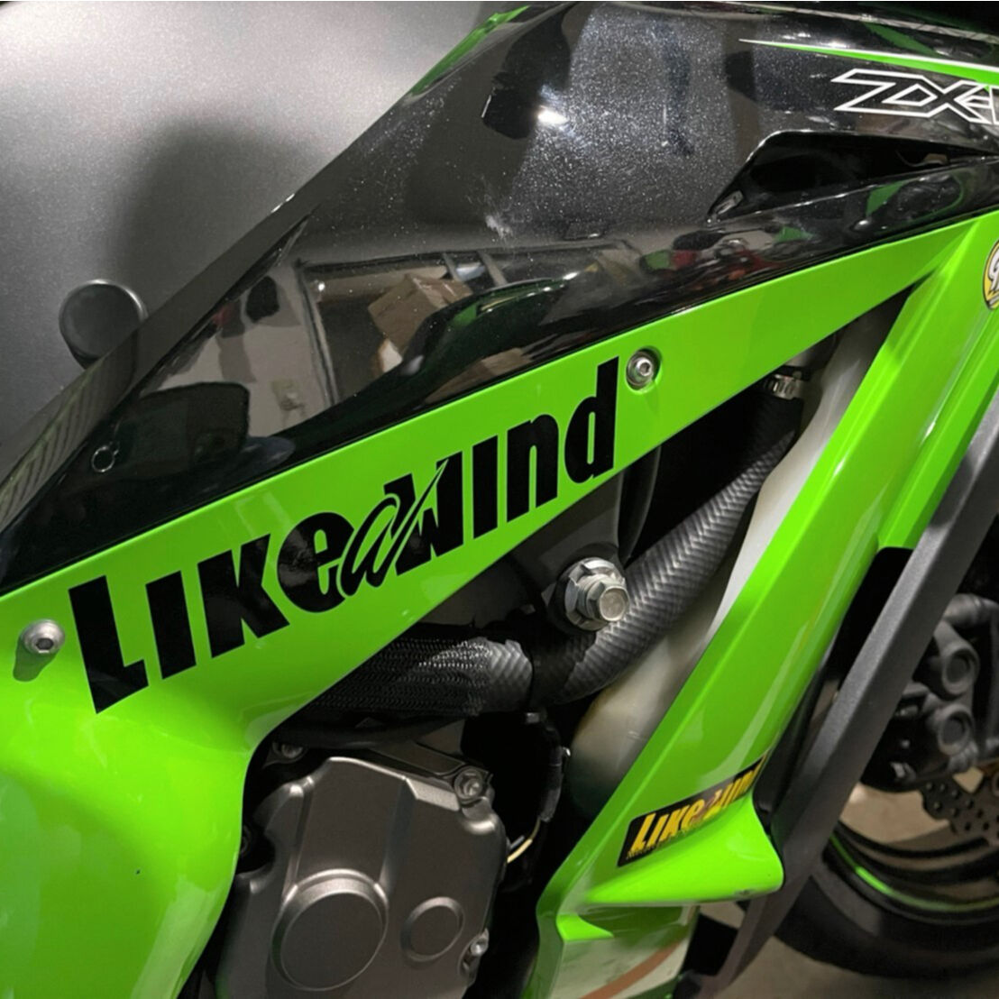 Likeawindカッティングステッカー【特大】 | Like a wind TV