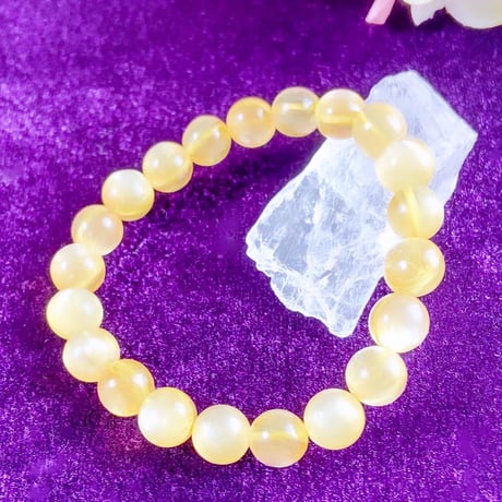 ♦︎厄を祓いチャンスを掴む⭐︎金龍様の『きらら石』♦︎ゴールデンマイカブレスレット