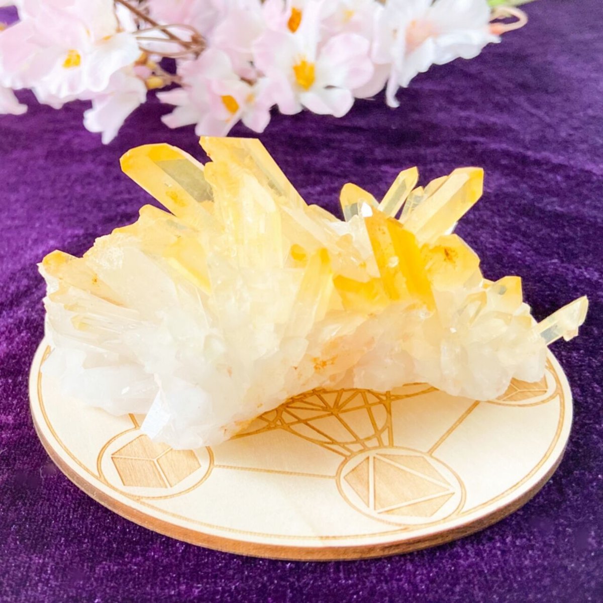 レア】アーカンソー産天然レインボーオーラ付ゴールデンヒーラー