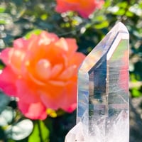 ♦︎美しい波動で空間も体内も清らかに浄化してくれる♦︎アーカンソー州産レインボー入りクリスタル