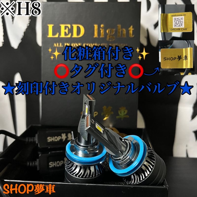 新発売❗️34000LM‼️フォグランプ　LED 青薔薇✨外車も対応　ブルー　H3