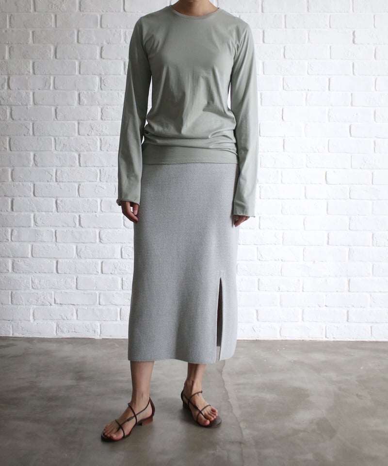 3221-012 organic cotton jersey top | WALANCE