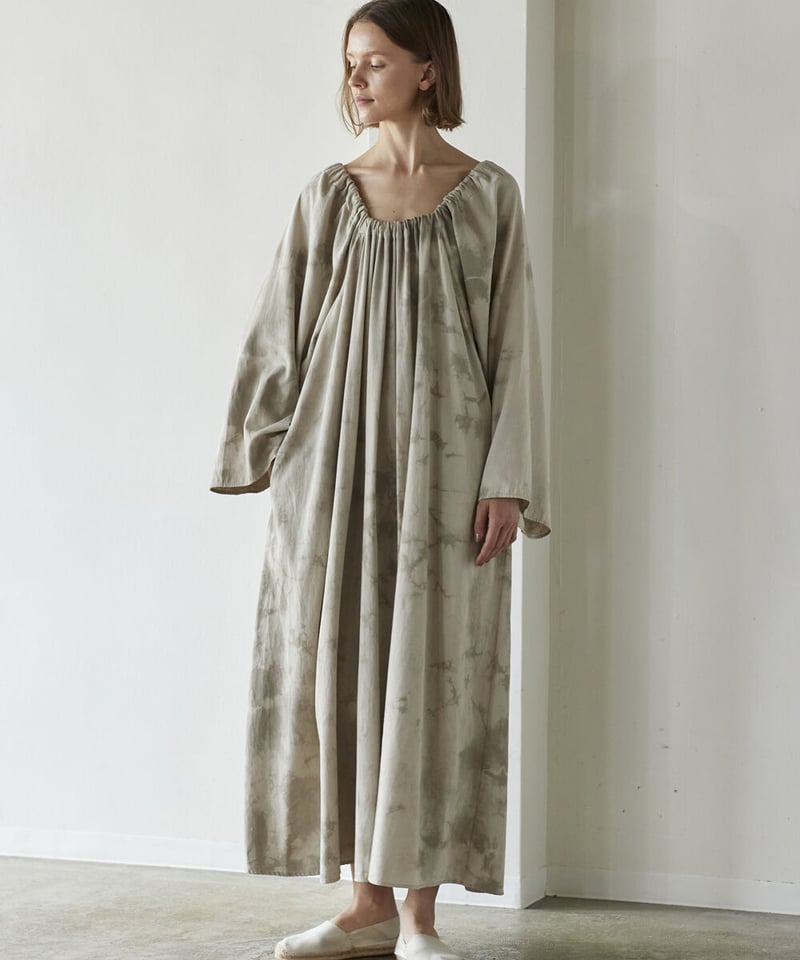3212-108…Tie dye gather dress | WALANCE