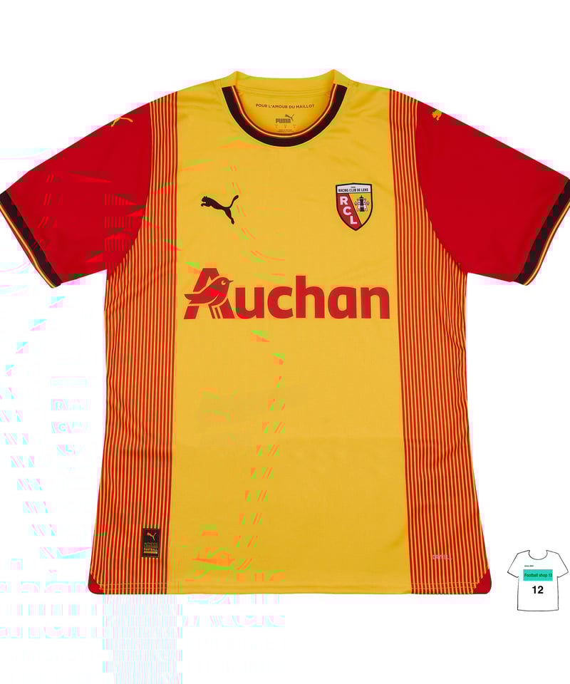 受注販売】PUMA 23/24 RCレンス ホームユニフォーム 公式マーキング付