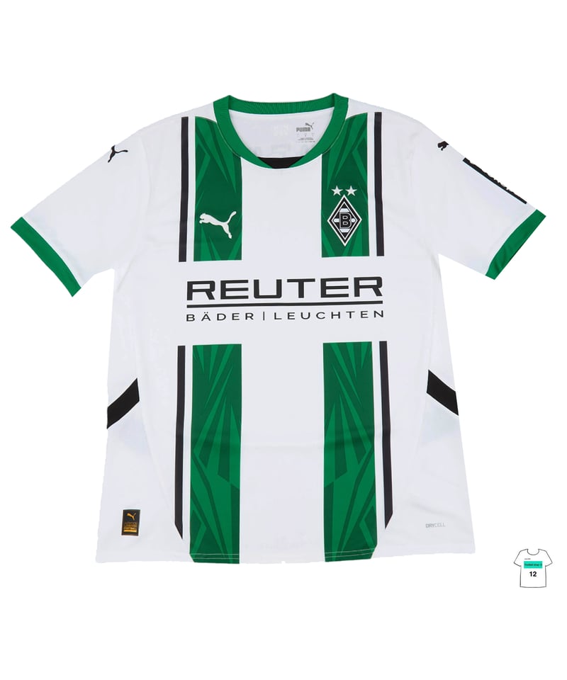 受注販売】PUMA 24/25 ボルシアMG ホームユニフォーム 板倉滉 受注販売】PUMA 24/25 ボルシアMG ホームユニフォーム 板倉滉