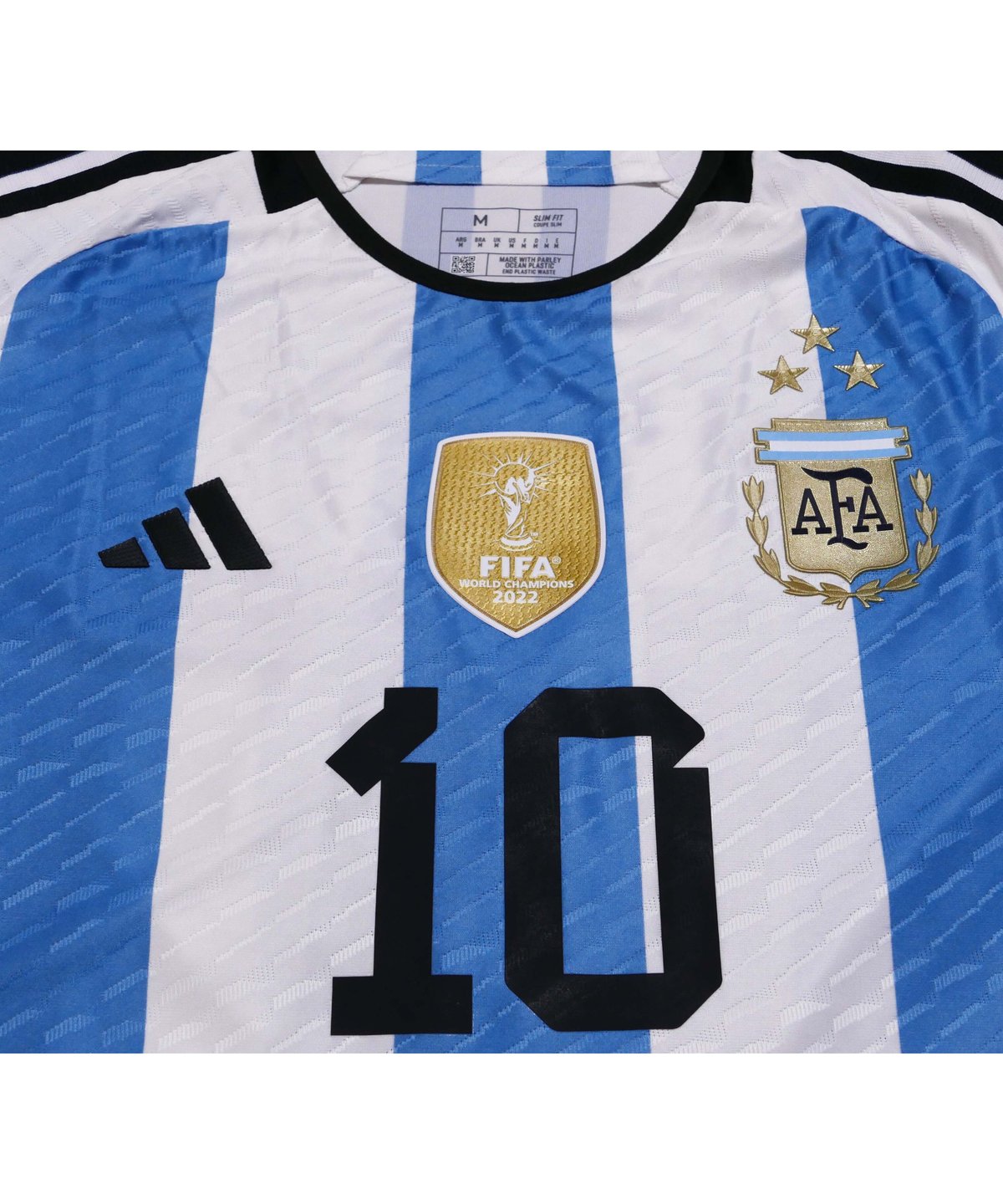 メッシ　アルゼンチン代表　支給モデルユニフォーム　支給マーキング付き 20-22 アルゼンチンH 支給メッシマーキング | Football shop 12