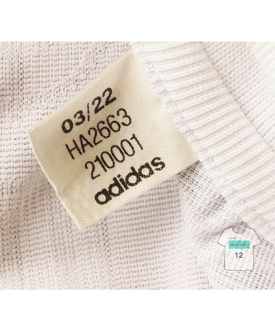 中古】Adidas 22/23 レアルマドリード支給モデル 長袖ホーム