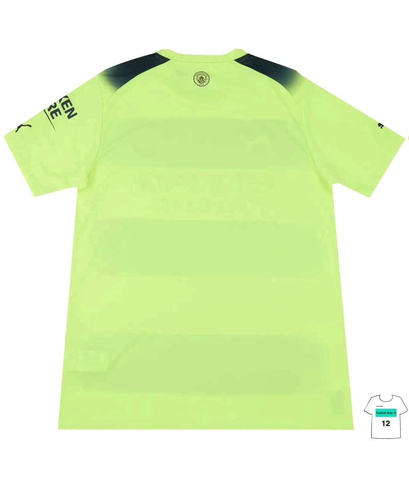 受注販売】PUMA 22/23 マンチェスターシティ 3rdユニフォーム+各