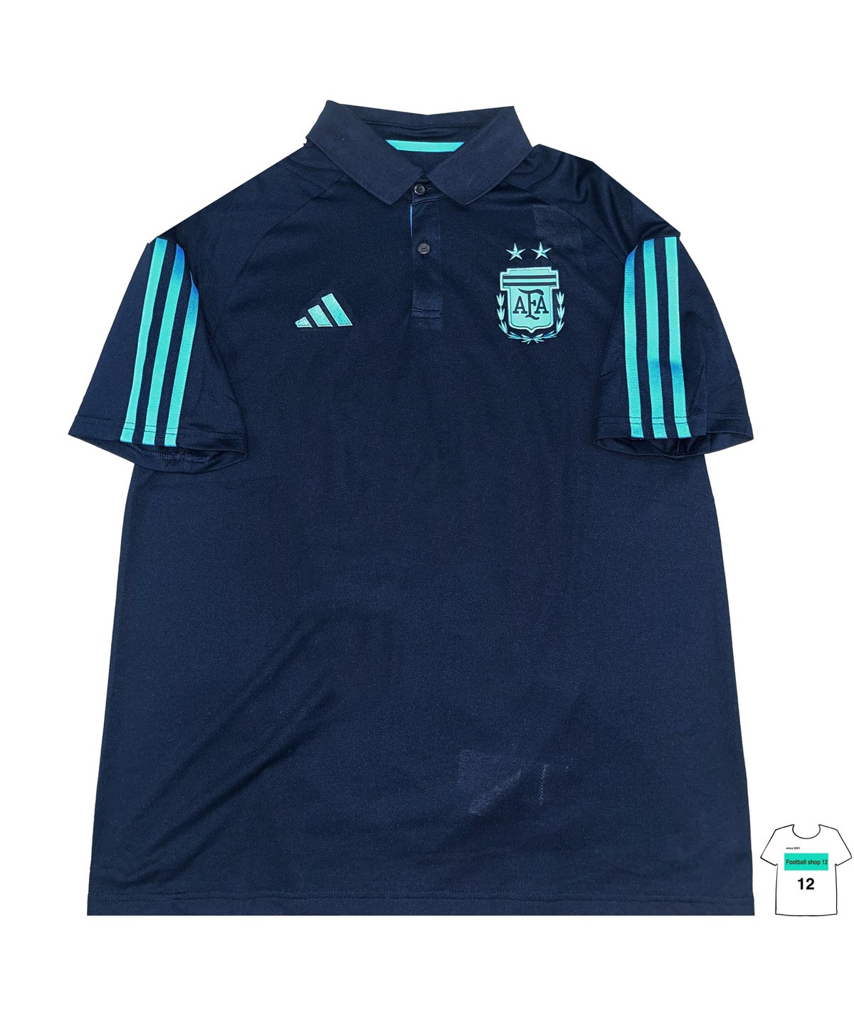 受注販売】Adidas 2022 アルゼンチン 黒ポロシャツ | Football