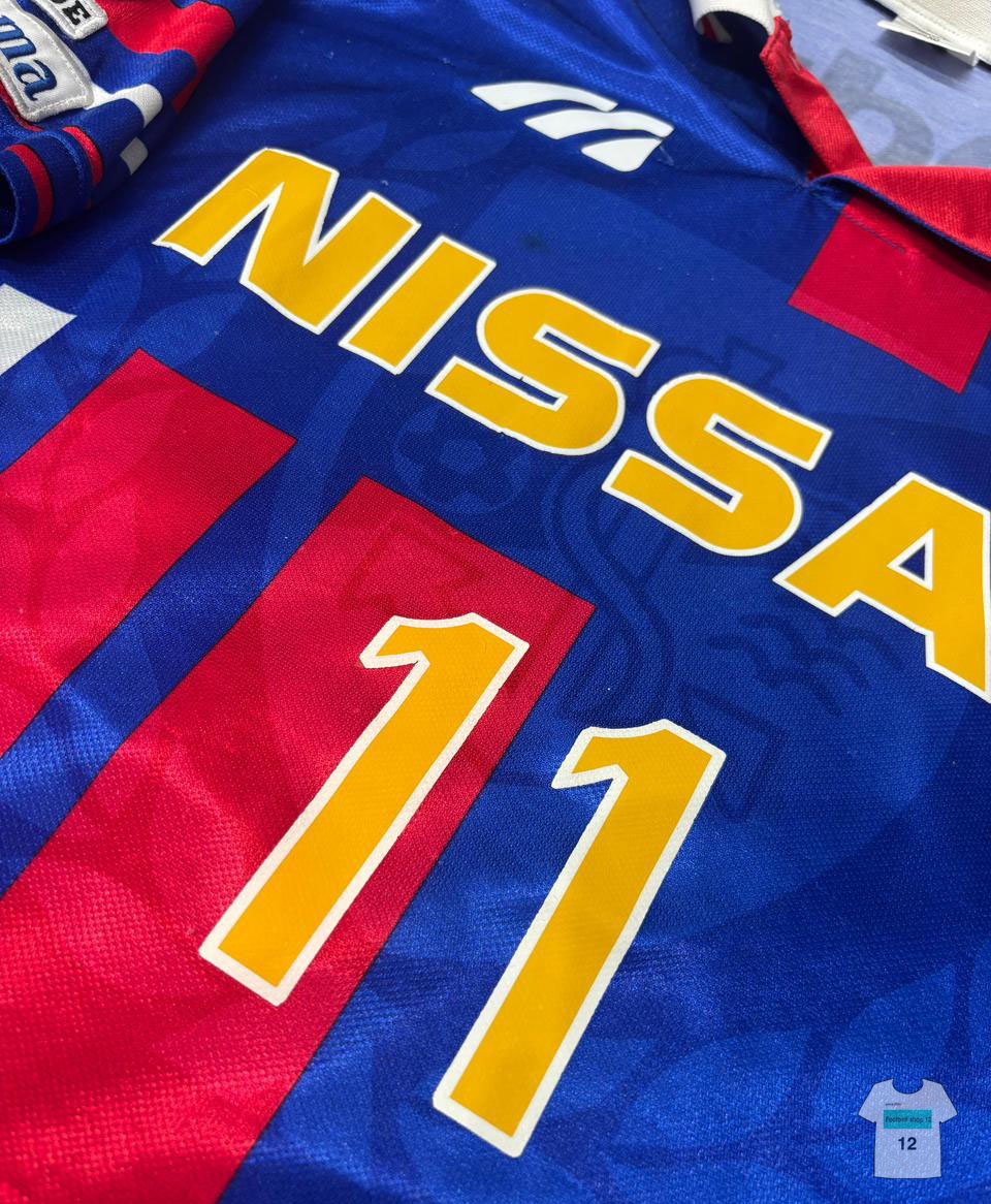 横浜マリノス 95-96ユニフォームミズノ製 代理】1995 Mizuno 横浜マリノス ホームユニフォーム ビスコンティ