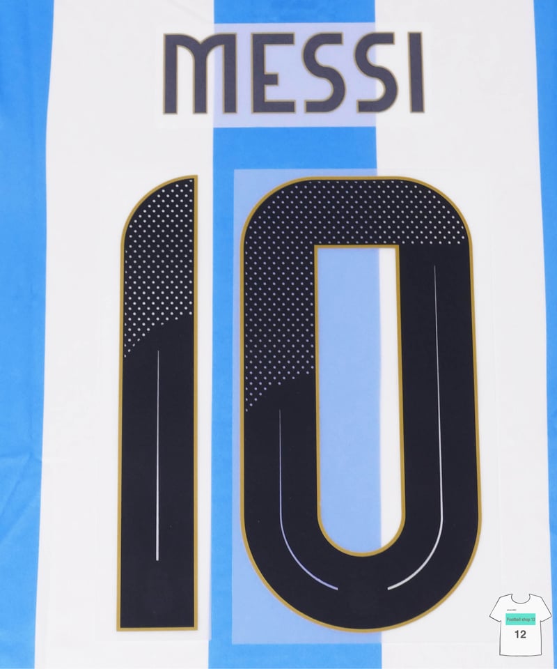 24-25 アルゼンチン ホーム公式支給マーキング | Football shop 12
