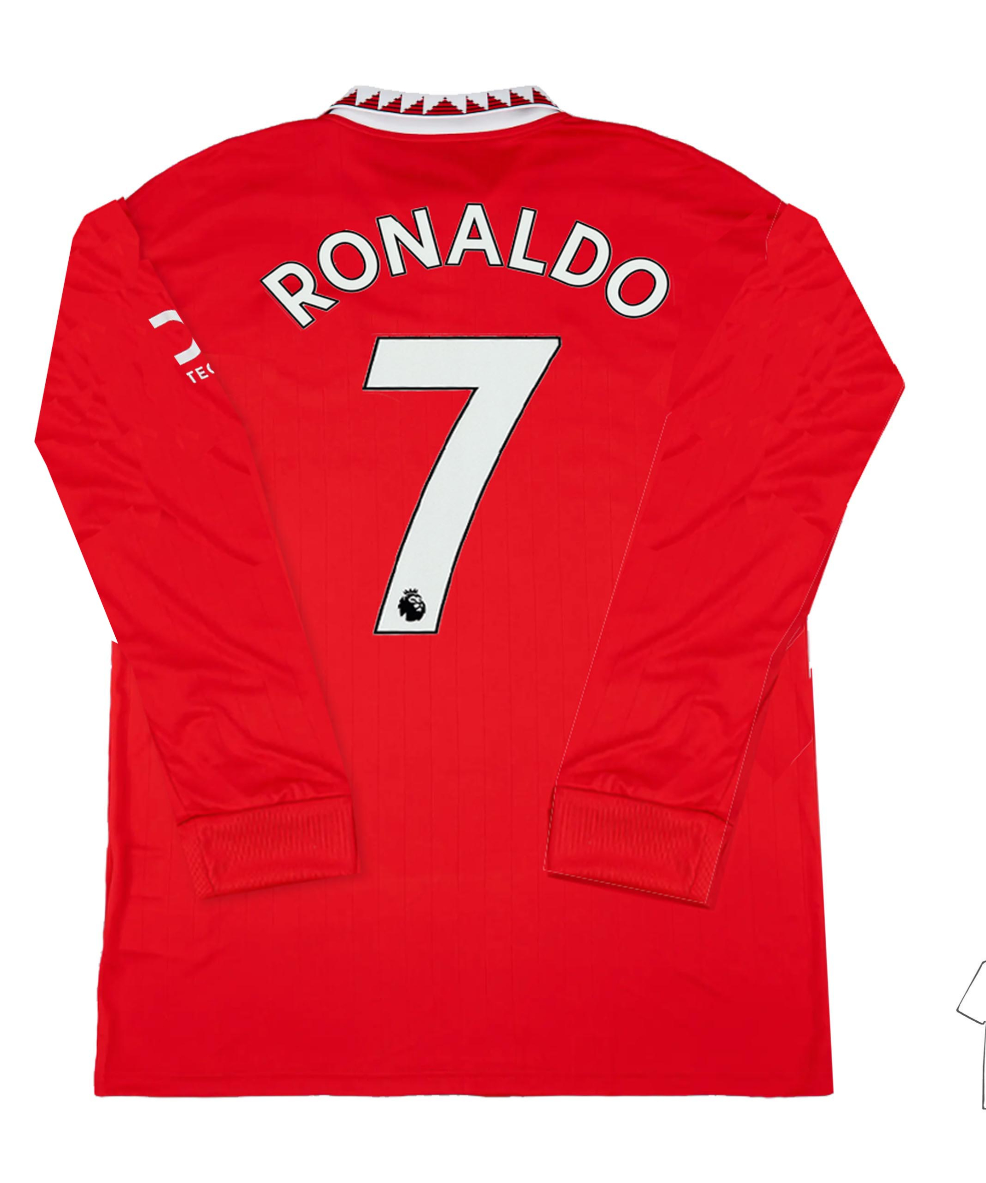 NIKE マンチェスターU 長袖ユニフォーム RONALDO 7 original