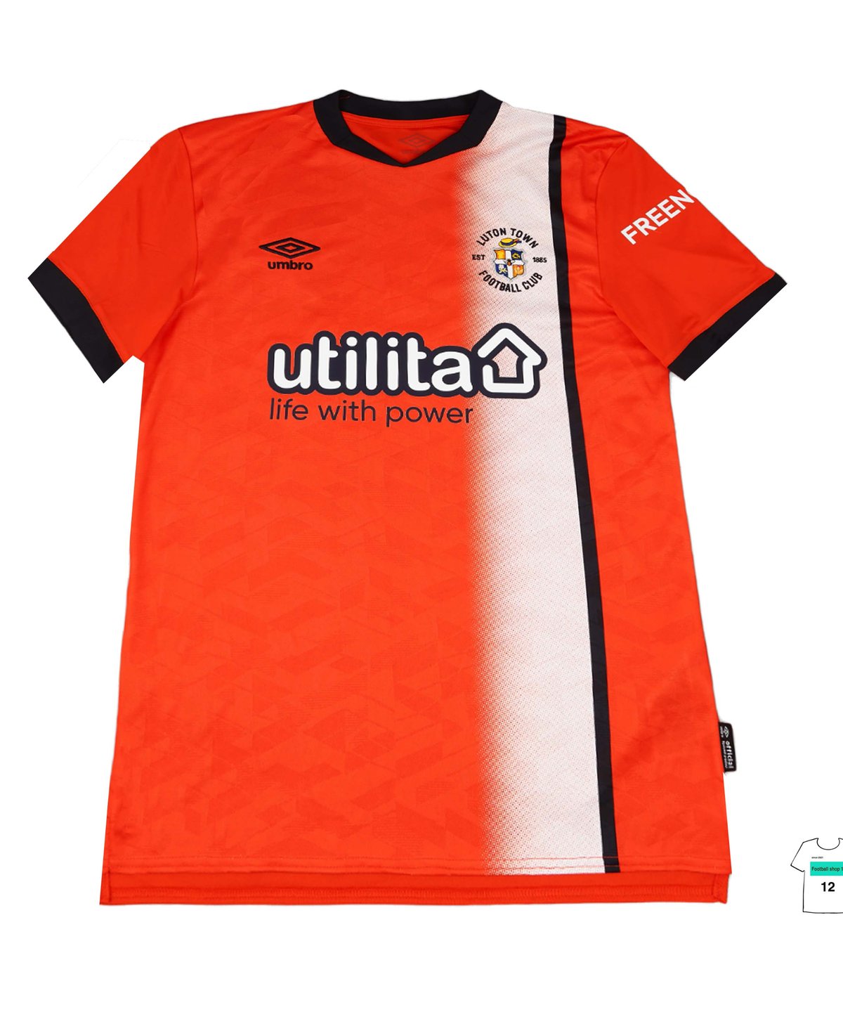 受注販売】Umbro 23-24 ルートンタウン ホームユニフォーム 公式